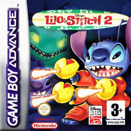 Lilo & Stitch 2 box art for GameBoy Advance